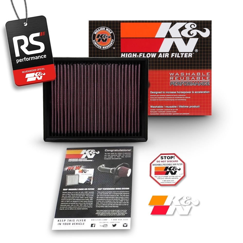 Filtro Esportivo Inbox Ford Fusion 2013 A 2020 1.5 1.6 2.0 2.5 2.7 V6