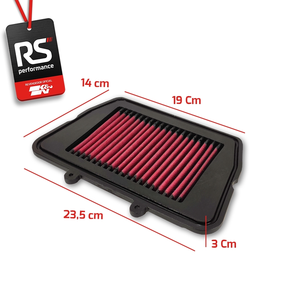 Filtro Esportivo Inbox Triumph Tiger 800 2011 A 2020 XR e XC (XRx, XRt, XCx, XCa)