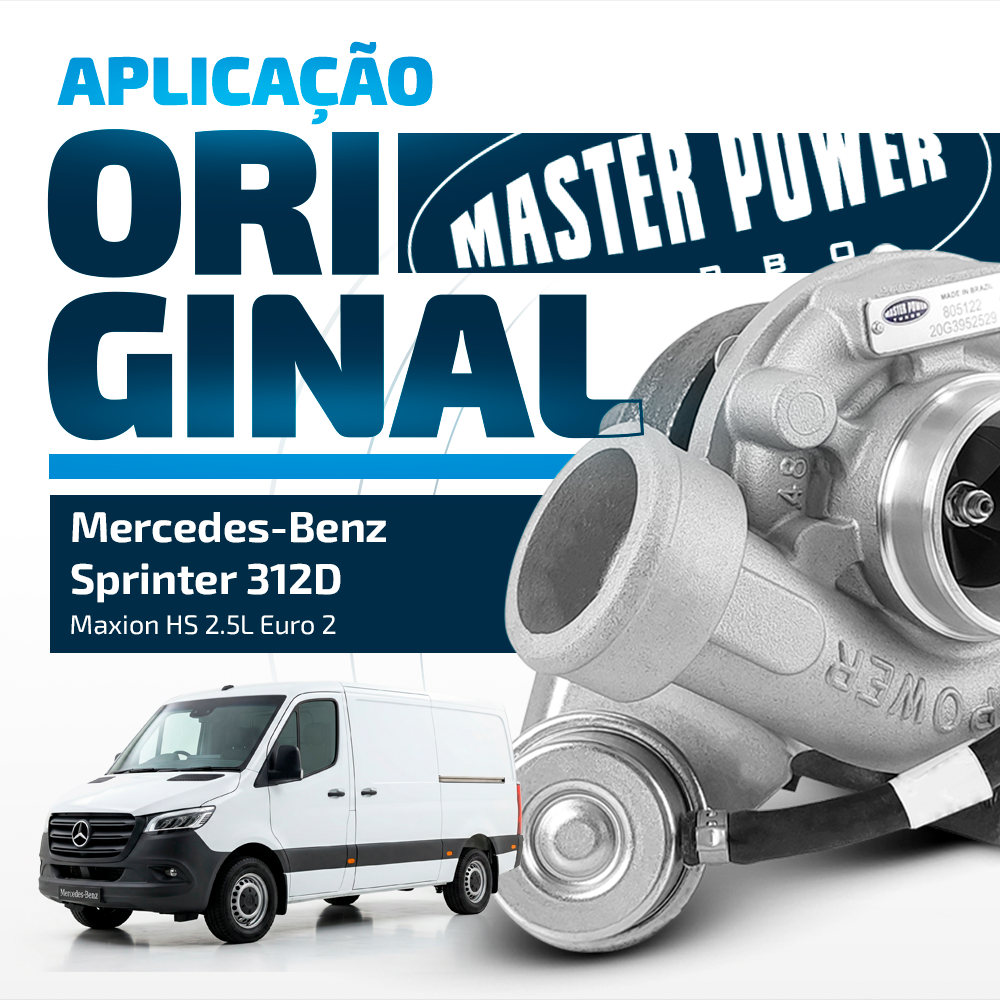 Turbina Diesel Sprinter 312/314d Motor Maxion Hsd 2.5l