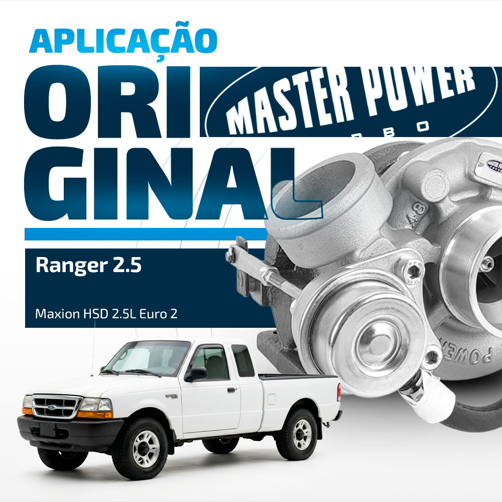 Turbina Diesel Ford Ranger 2.5 Motor Maxion Hsd 2.5l Euro 2