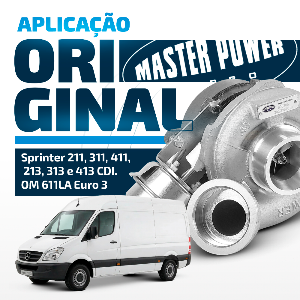 Turbina Diesel Sprinter 211-413 Cdi Motor Om611la Euro 3