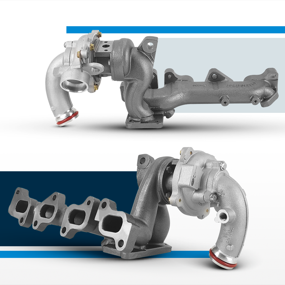 Turbina Volkswagen Amarok Highline/Trendline 2.0L 163HP Bi-Turbo KP35 (Menor)