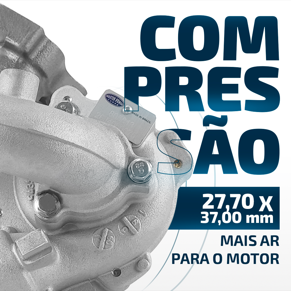 Turbina Volkswagen Amarok Highline/Trendline 2.0L 163HP Bi-Turbo KP35 (Menor)