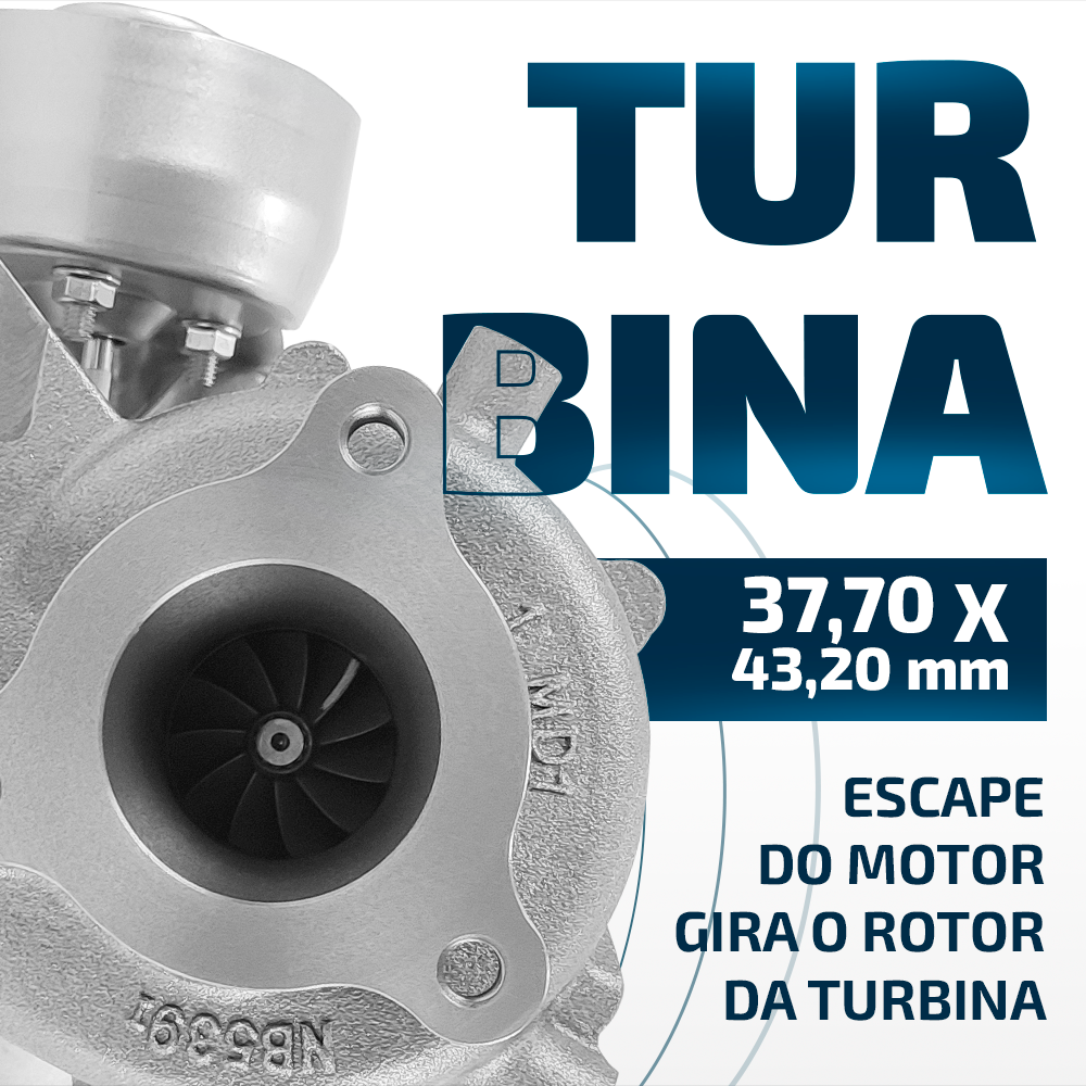 Turbina Mitsubishi Master Power L200 Triton Motor 4n15 2.4l