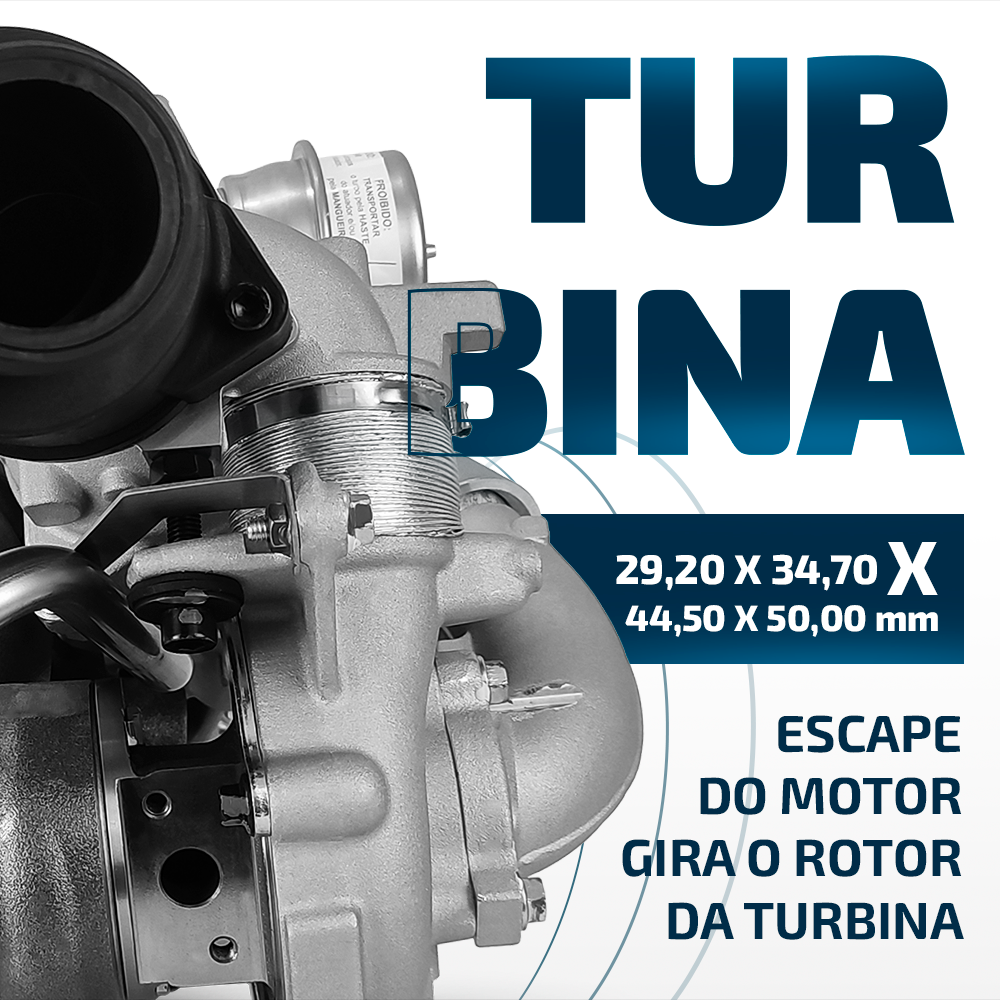 Turbina Volkswagen Amarok Bi-turbo 180hp 2.0l 2011 até 2020