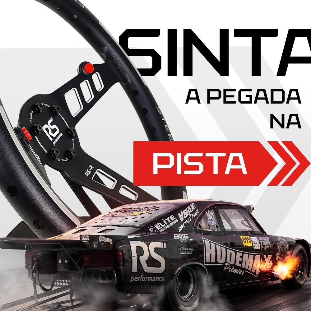 Volante Esportivo Competition RS Performance RS-R em Aluminio Aliviado