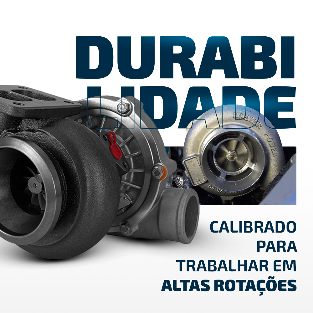 Turbina Diesel Ford Cargo Para Motor Ford 6.6l/7.1l 1986 até 1991