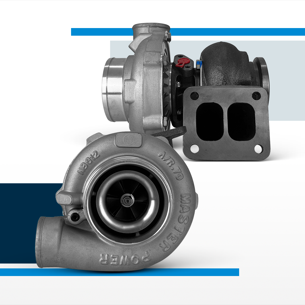 Turbina Diesel Ford Cargo Para Motor Ford 6.6l/7.1l 1986 até 1991