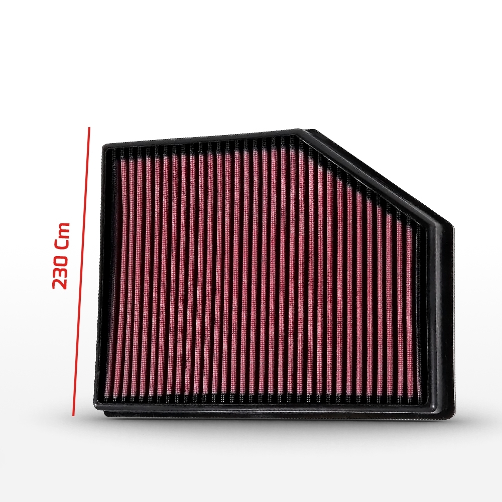 FILTRO DE AR ESPORTIVO K&N VOLVO V40 1.5/2.0 2015 A 2020 33-3055