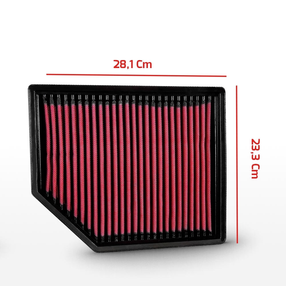 FILTRO DE AR ESPORTIVO K&N VOLVO S60 S90 V60 V90 XC60 XC90 2.0 2016 EM DIANTE 33-3065