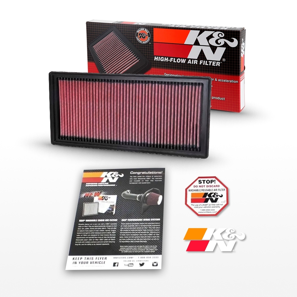 FILTRO DE AR ESPORTIVO K&N LAND ROVER Defender Discovery Range Rover Sports 2.0 3.0 2016 EM DIANTE 33-5093
