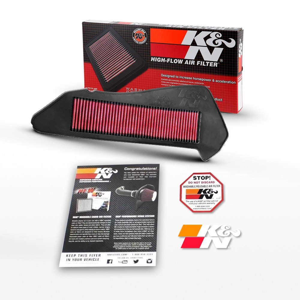 FILTRO DE AR ESPORTIVO K&N Yamaha XMAX 300 / ABS / Tech Max â 2017 EM DIANTE YA-2918