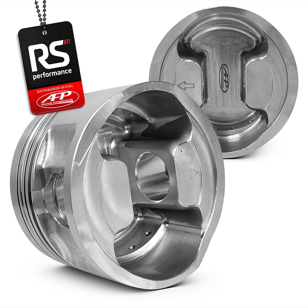 Kit 6 Pistão BMW 325I/328I 2.8 M52B28 Plano + Pinos 22 + Anéis