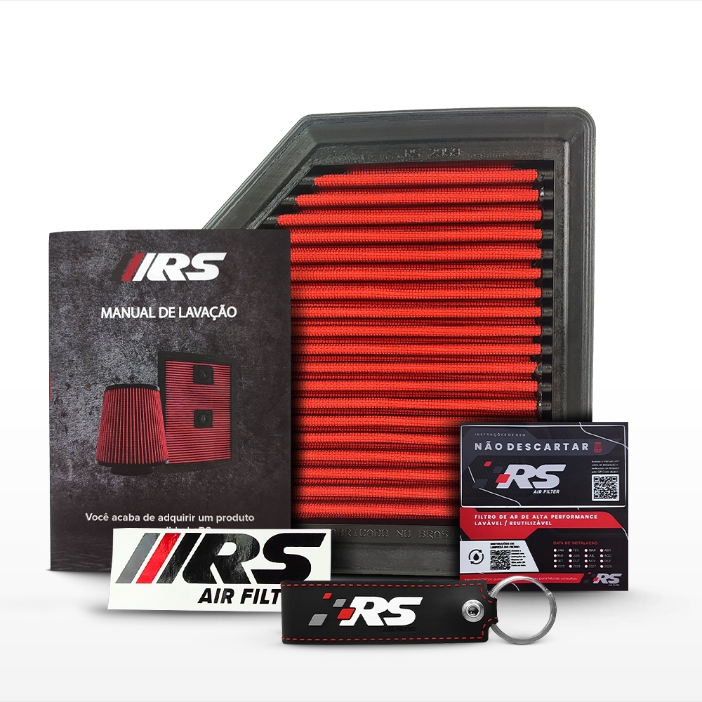 Filtro De Ar Esportivo Civic 1.8 16v Exs Lxs Lxl 2007 A 2011