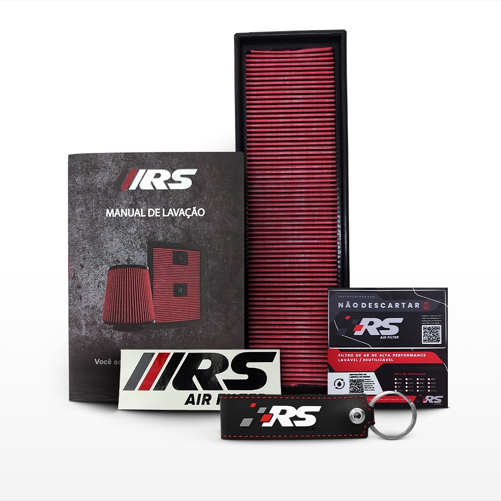 Filtro De Ar Retangular Esportivo Inbox Jetta 2.5