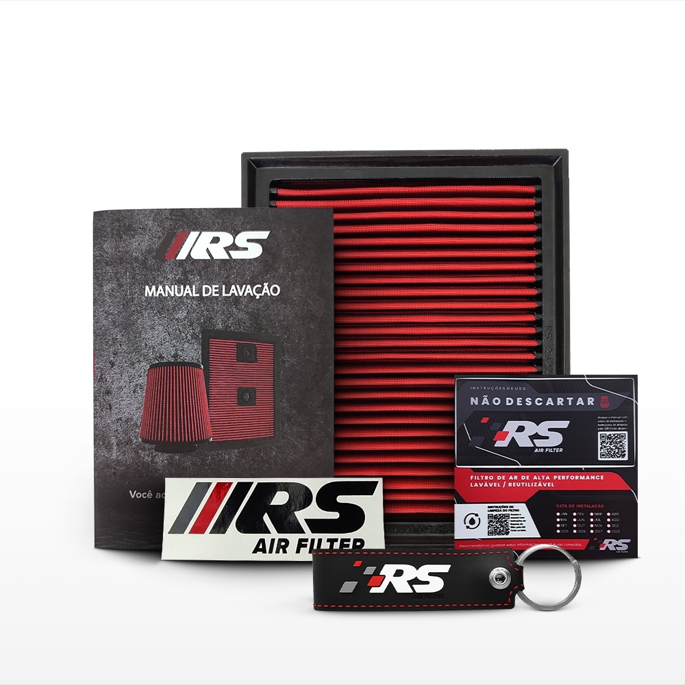 Filtro Esportivo Inbox Vw Amarok 2.0 3.0 2010 Em Diante