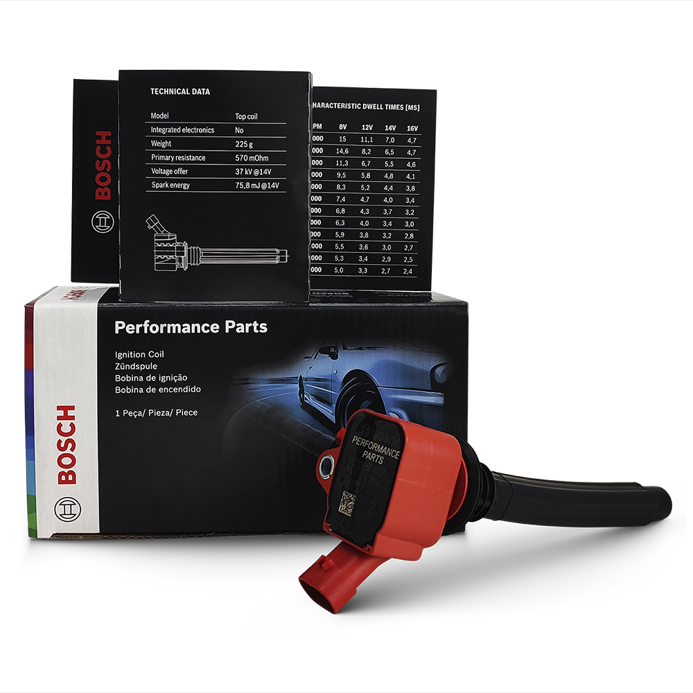 Kit 6 Bobina De Ignição Red Upgrade De Alta Performance
