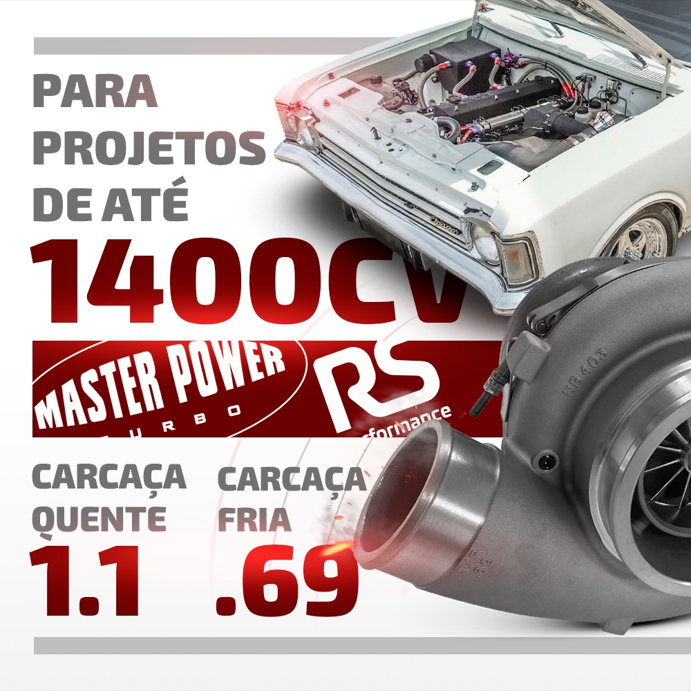 Turbina R6011-1 Performance Carcaça Quente 1.10 E Fria 0.69
