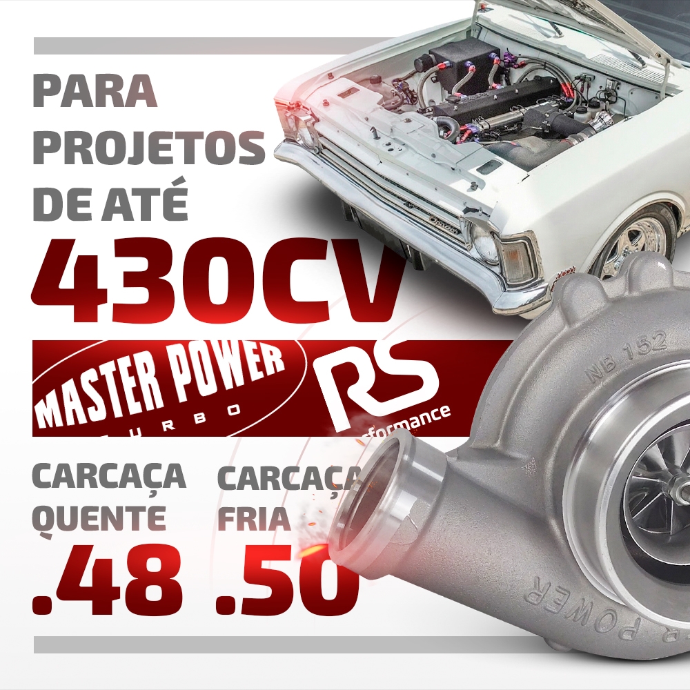 Turbina R494-2 Performance Carcaça Quente 0.48 E Fria 0.50