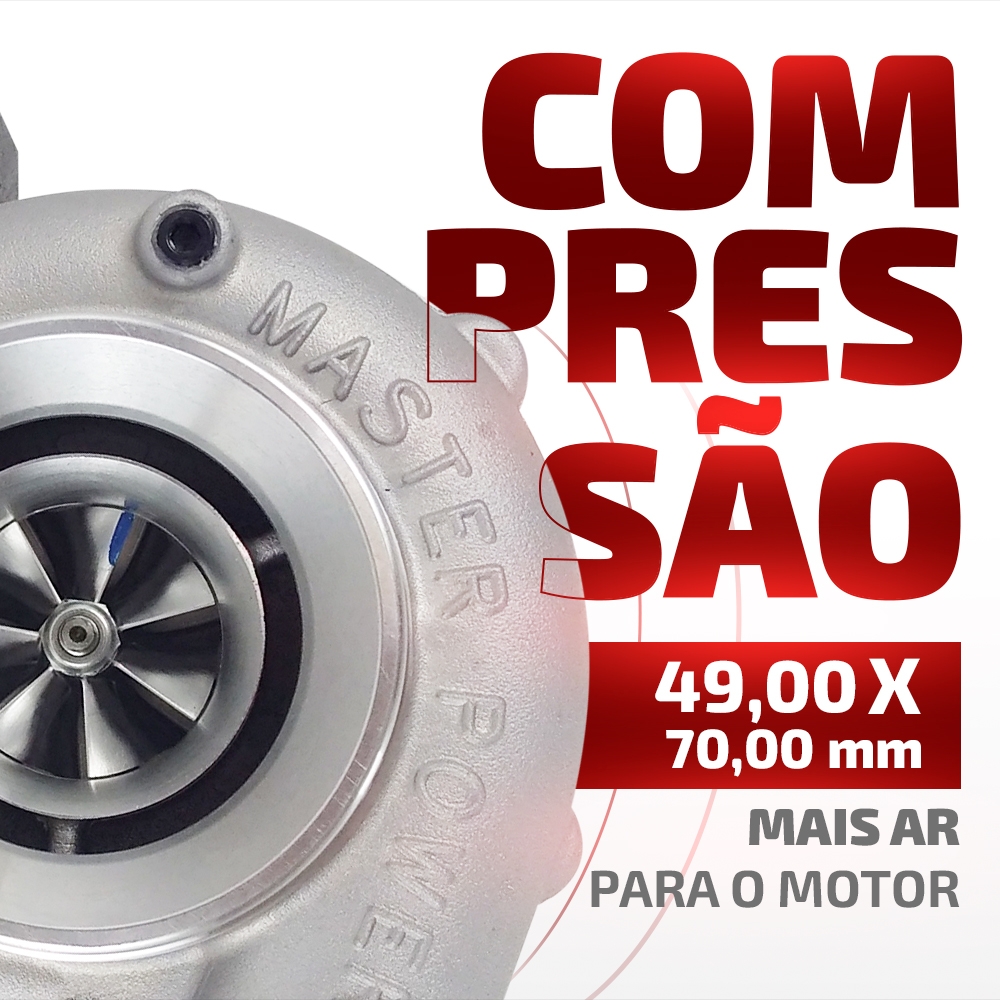 Turbina R494-2 Performance Carcaça Quente 0.48 E Fria 0.50