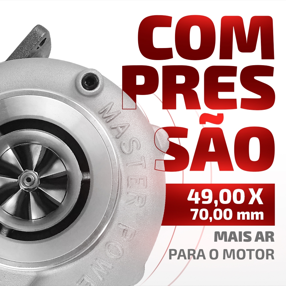 Turbina R494-3 Performance Carcaça Quente 0.63 E Fria 0.50