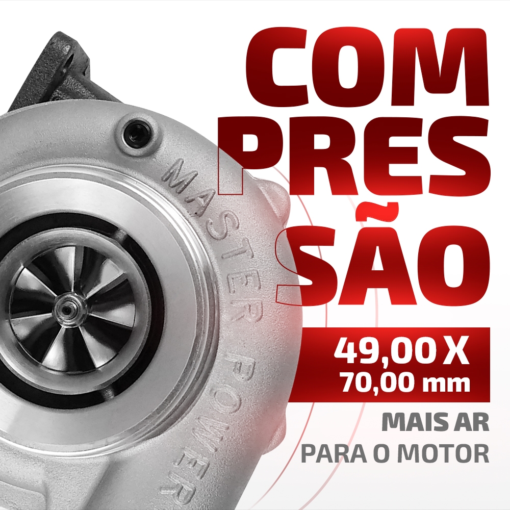 Turbina R494-5 Performance Carcaça Quente 0.70 E Fria 0.65