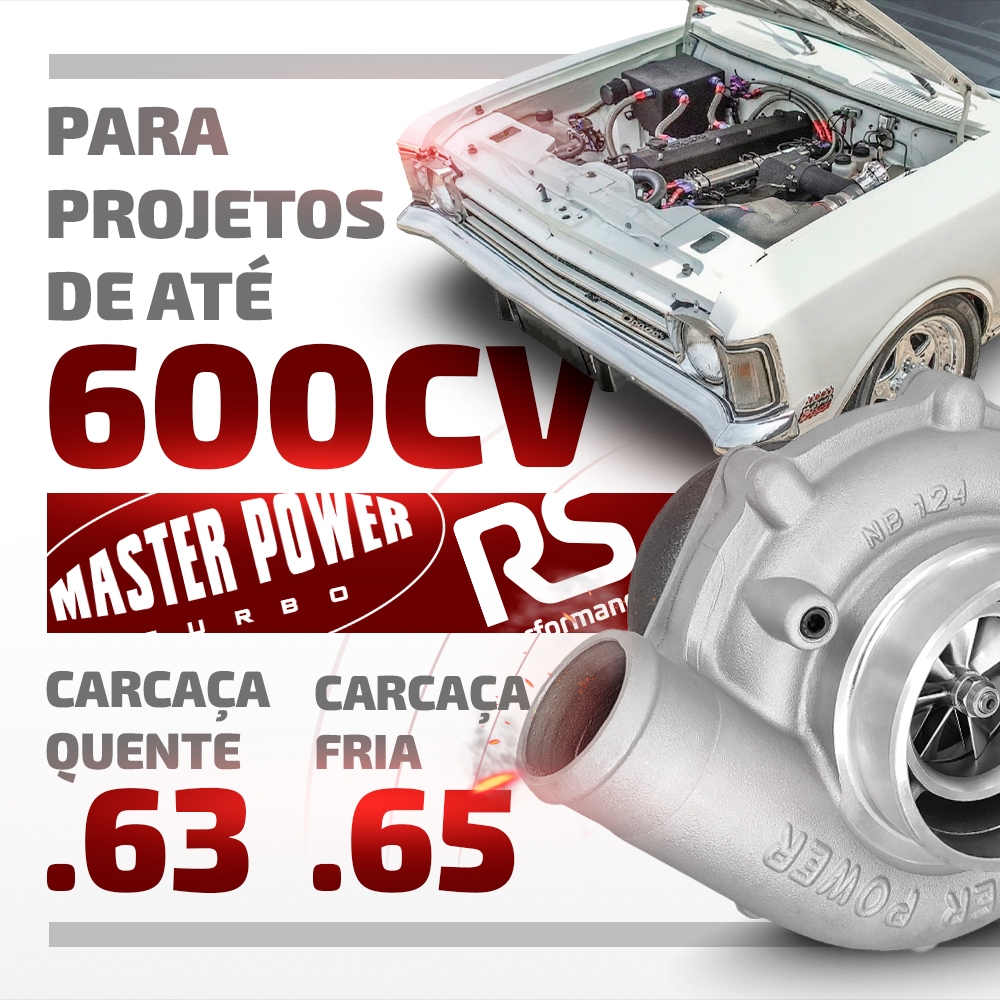 Turbina R544-3 Performance Carcaça Quente 0.63 E Fria 0.65