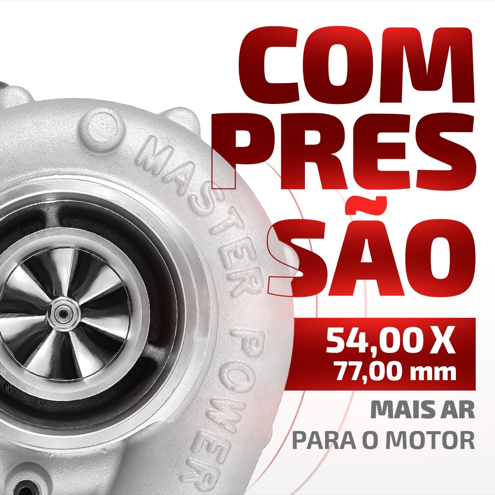 Turbina R544-3 Performance Carcaça Quente 0.63 E Fria 0.65