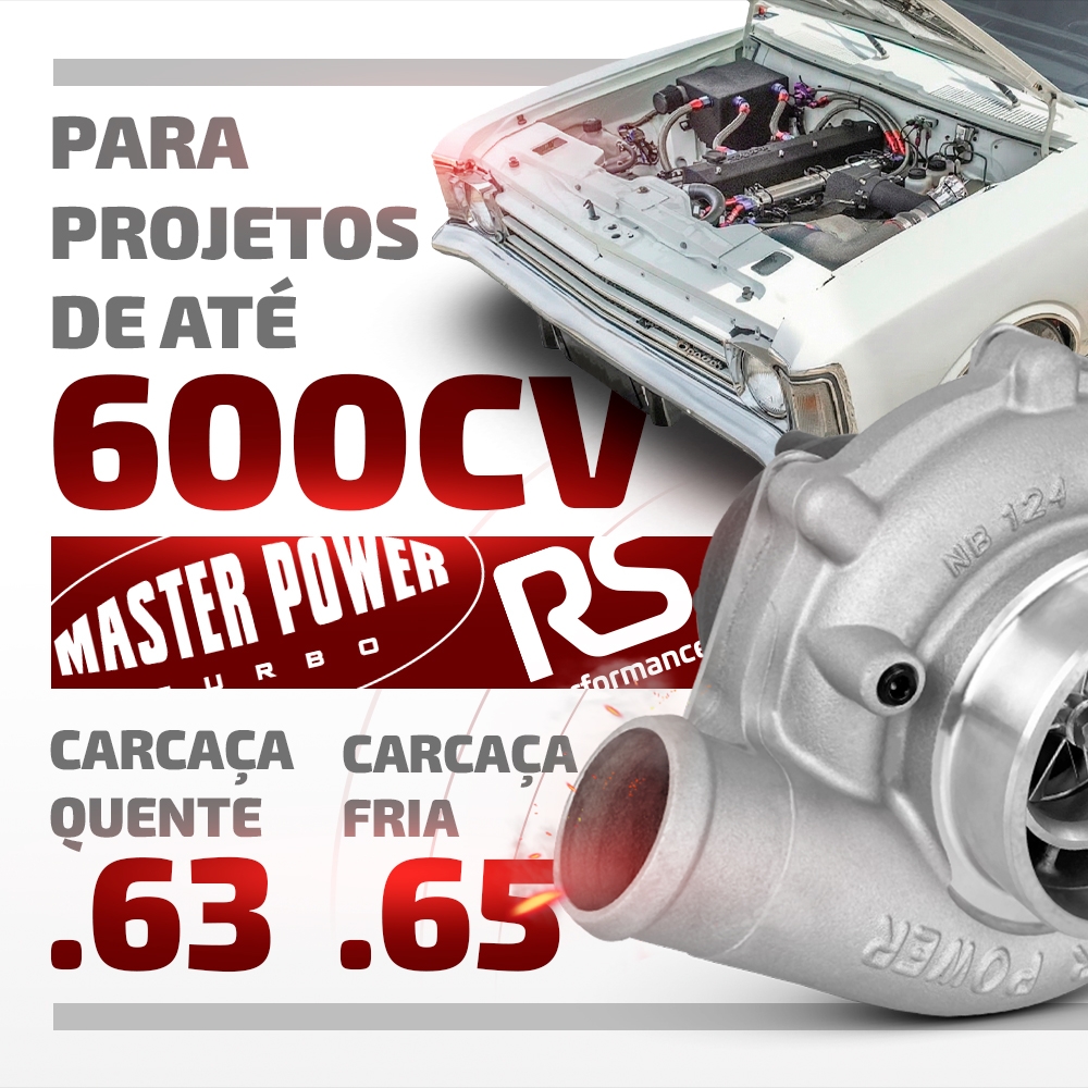 Turbina R545-2 Performance Carcaça Quente 0.63 E Fria 0.65