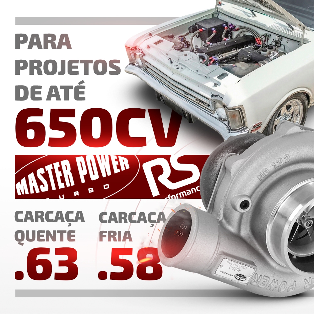 Turbina R595-2 Performance Carcaça Quente 0.63 E Fria 0.58