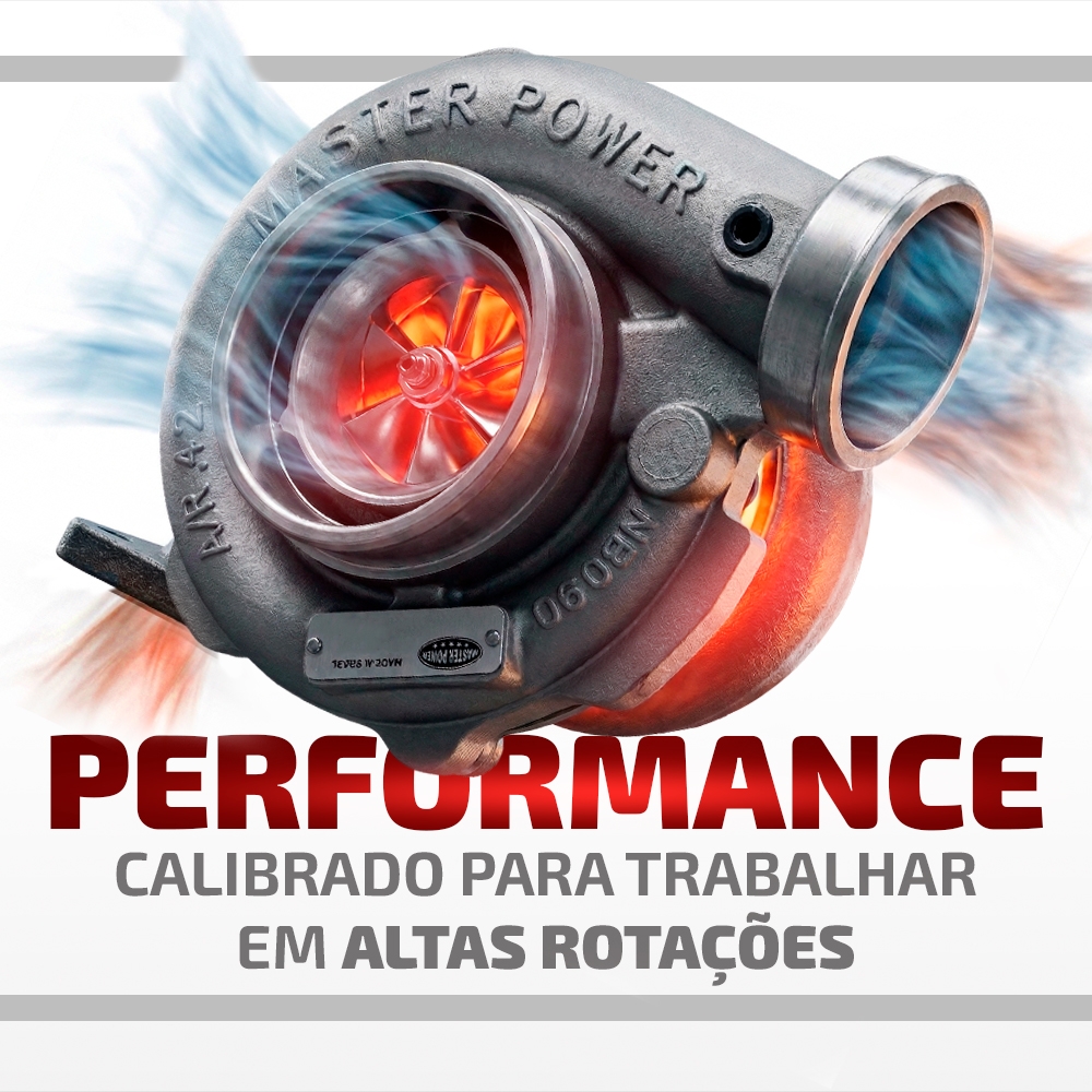 Turbina R4449-1 Performance Carcaça Quente 0.48 E Fria 0.42