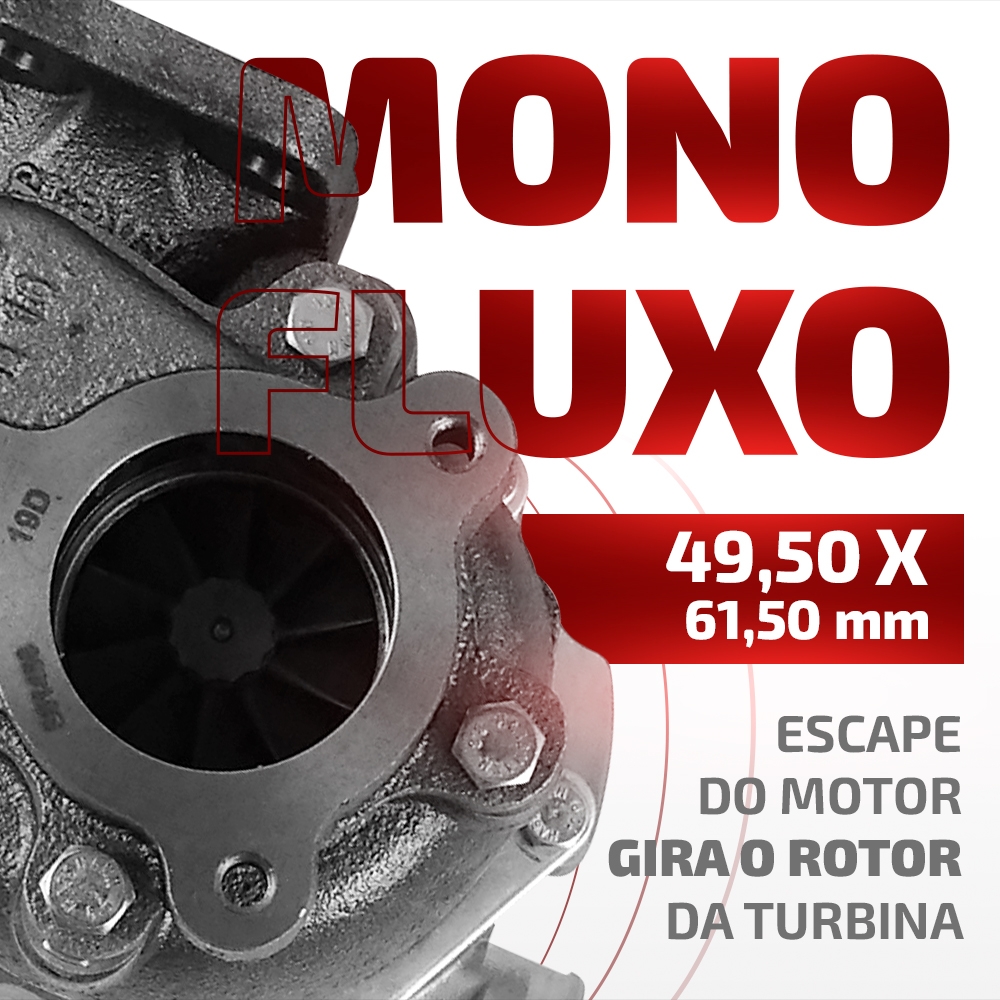 Turbina R4449-1 Performance Carcaça Quente 0.48 E Fria 0.42