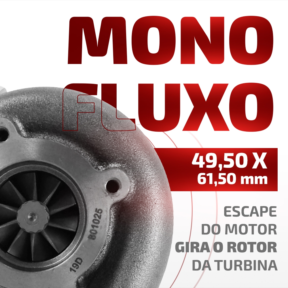 Turbina R4449-3 Performance Carcaça Quente 0.63 E Fria 0.42