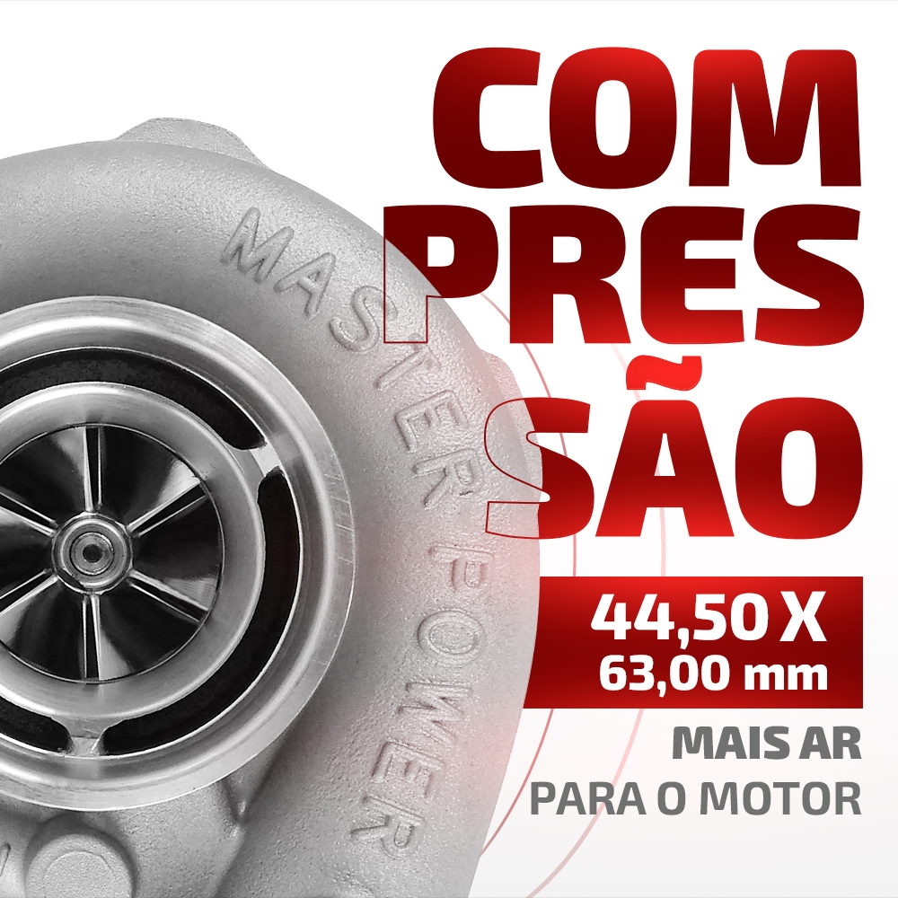 Turbina R4449-3 Performance Carcaça Quente 0.63 E Fria 0.42