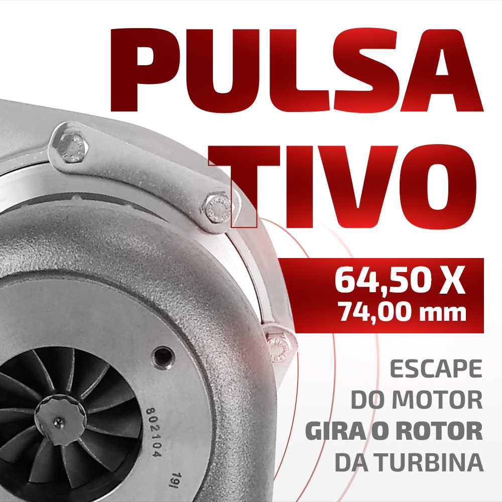 Turbina R6164-4 Performance Carcaça Quente 0.84 E Fria 0.58