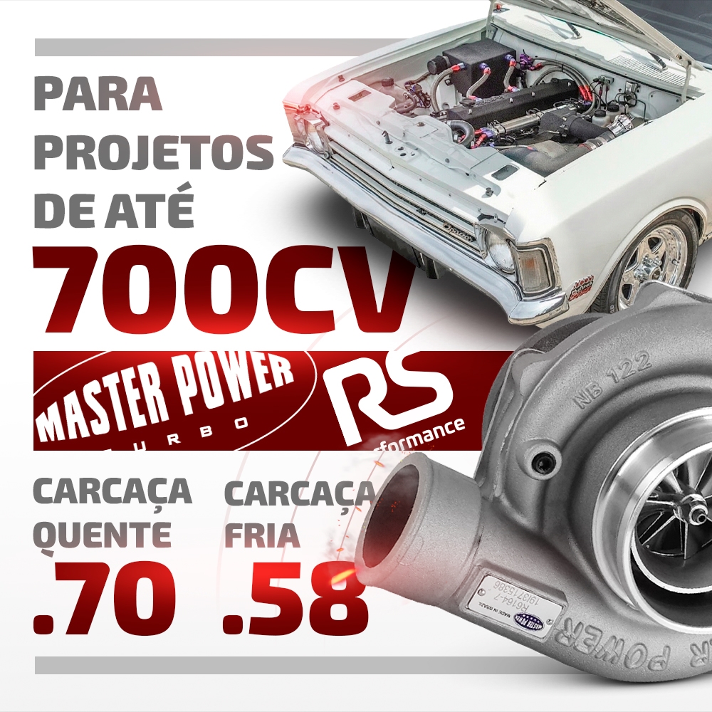 Turbina R6164-7 Performance Carcaça Quente 0.70 E Fria 0.58
