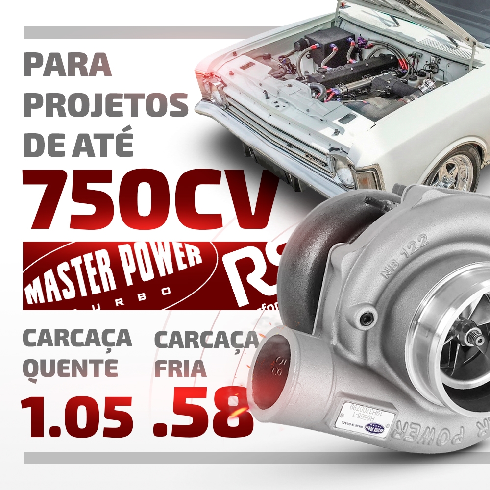 Turbina R6568-1 Performance Carcaça Quente 1.05 E Fria 0.58