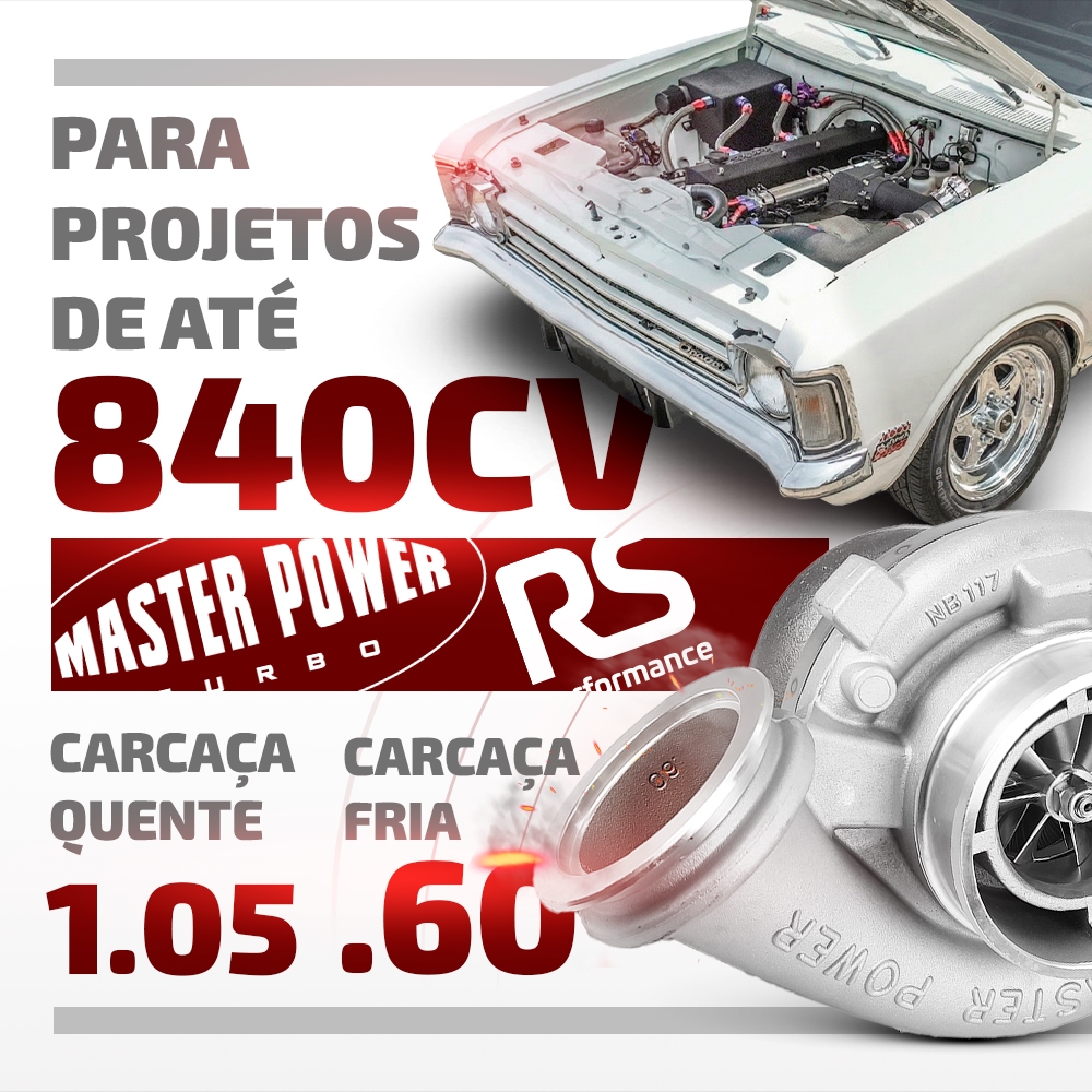 Turbina R7175-1 Performance Carcaça Quente 1.05 E Fria 0.60