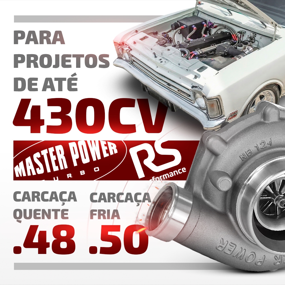 Turbina Roletada RB474-2 Carcaça Quente 0.48 E Fria 0.50