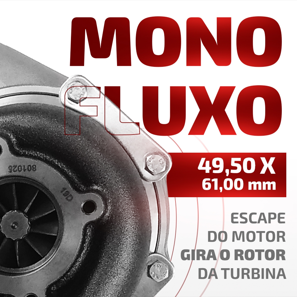 Turbina Roletada Rb474-3 Carcaça Quente 0.63 E Fria 0.65