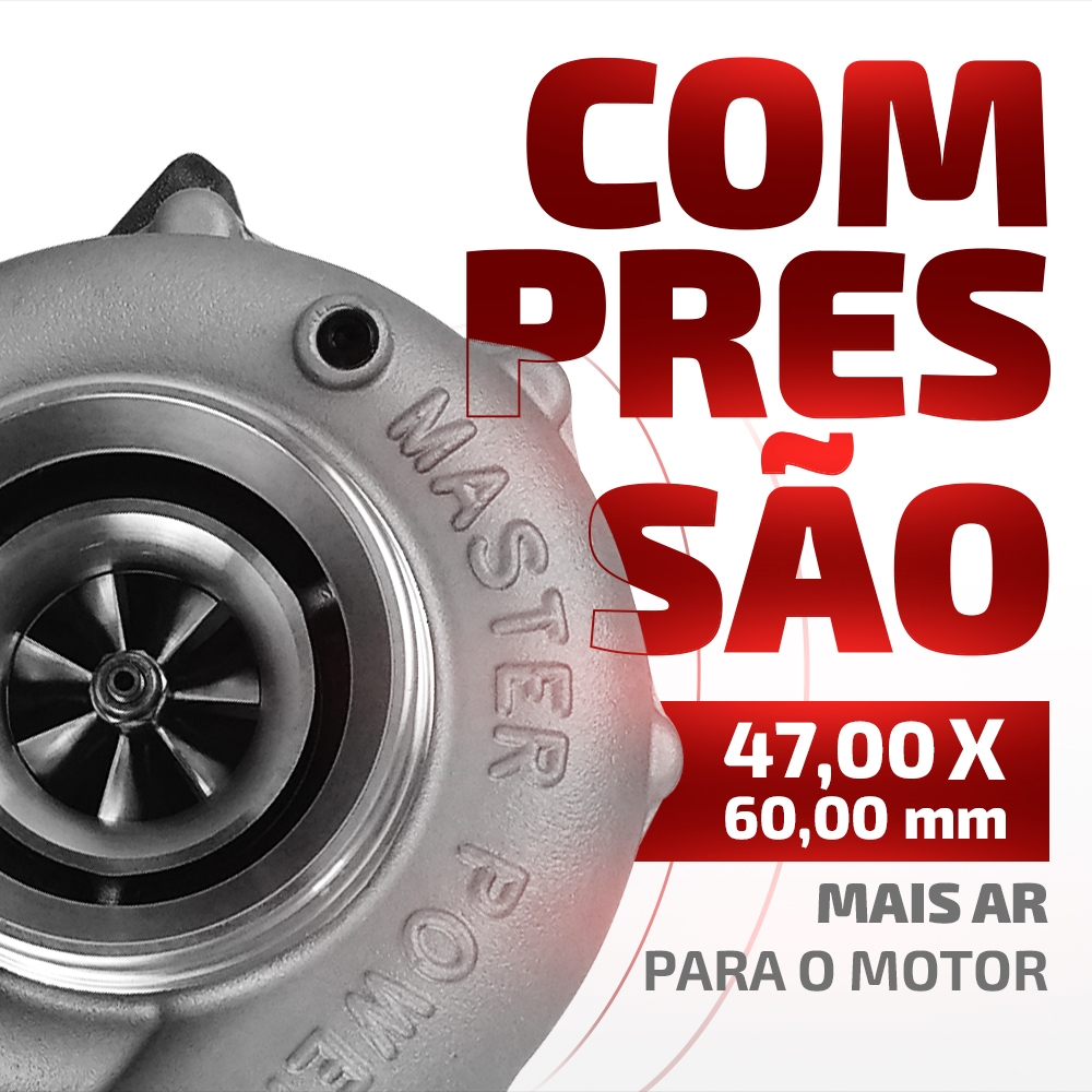 Turbina Roletada Rb474-3 Carcaça Quente 0.63 E Fria 0.65