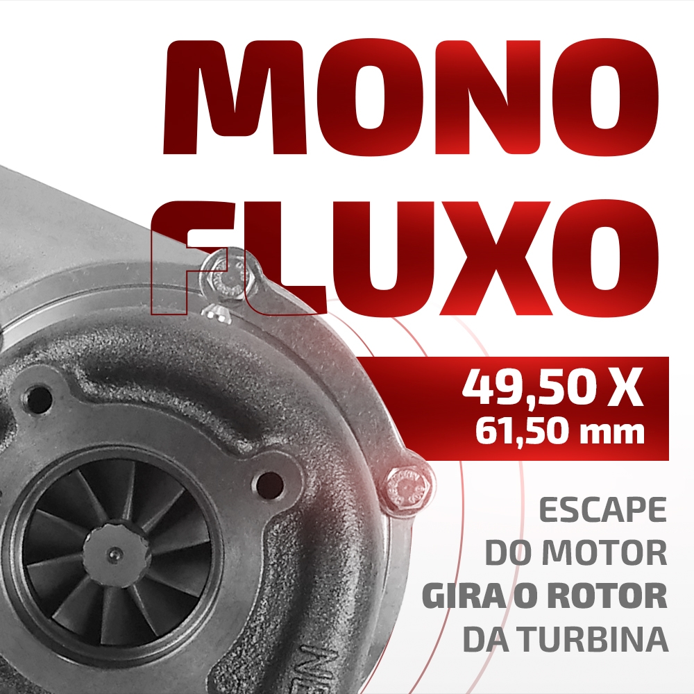 Turbina Roletada Rb494-2 Carcaça Quente 0.48 E Fria 0.50
