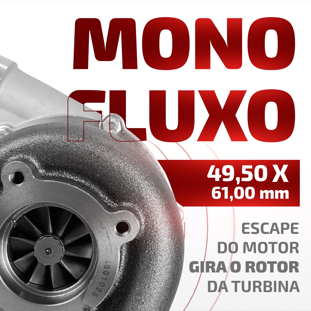 Turbina Roletada Rb494-3 Carcaça Quente 0.63 E Fria 0.66
