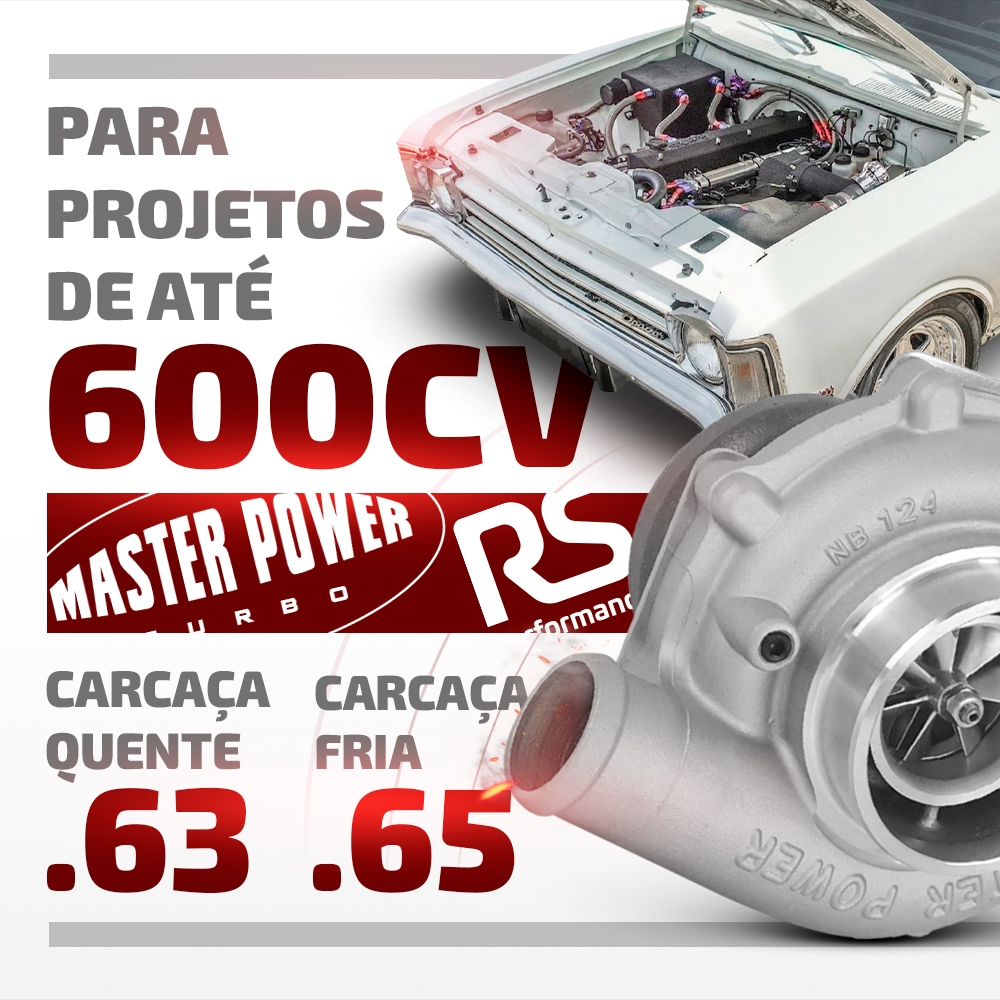 Turbina Roletada RB545-2 Quente 0.63 Fria 0.65