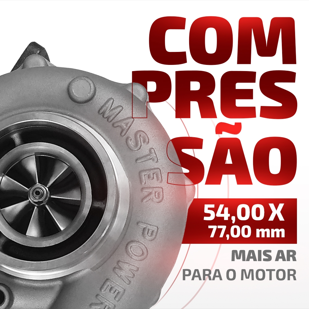 Turbina Roletada RB545-2 Quente 0.63 Fria 0.65