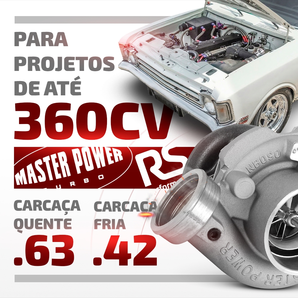 Turbina Roletada Rb4449-3 Carcaça Quente 0.63 E Fria 0.42