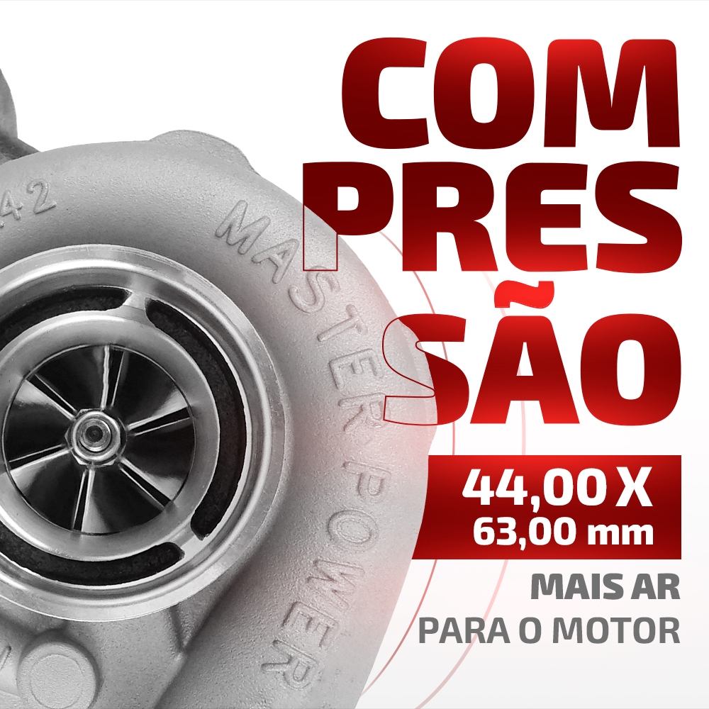 Turbina Roletada Rb4449-3 Carcaça Quente 0.63 E Fria 0.42