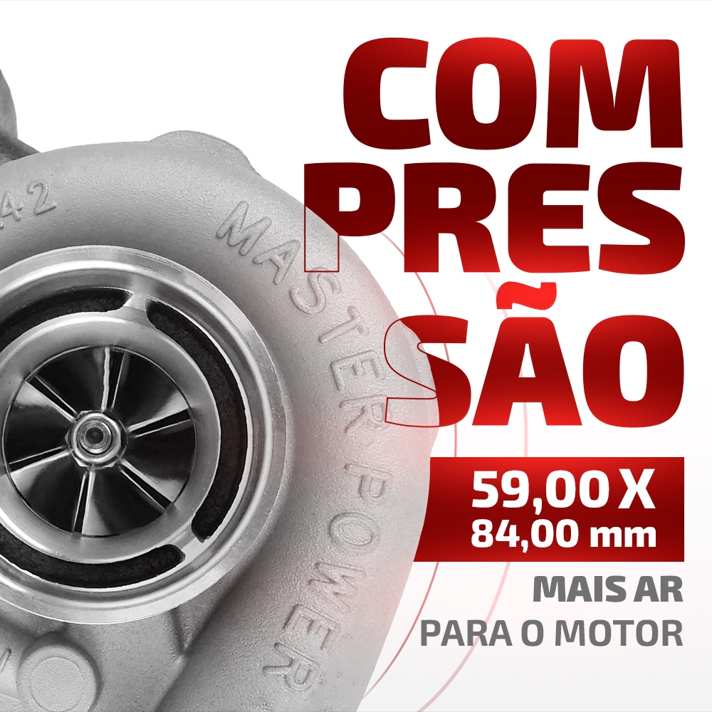 Turbina Roletada Rb6002-2 Carcaça Quente 0.63 E Fria 0.70
