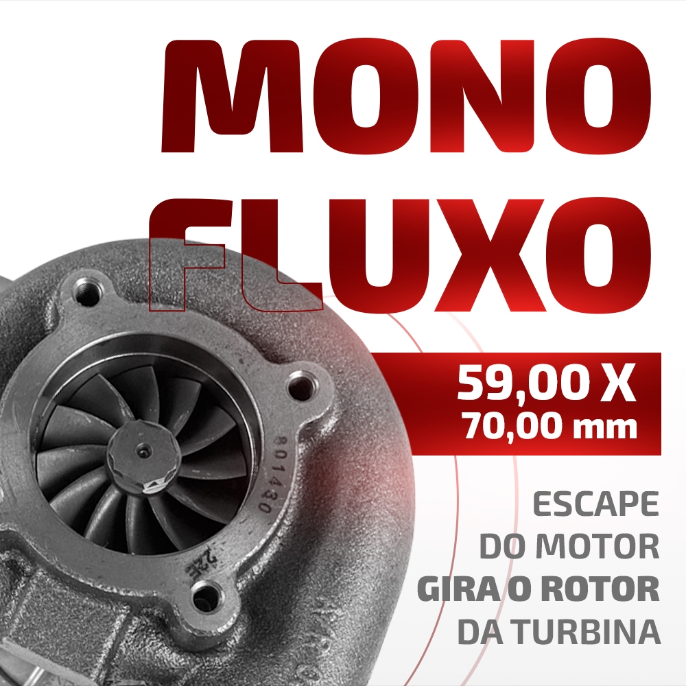 Turbina Roletada Rb6002-2 Carcaça Quente 0.63 E Fria 0.70