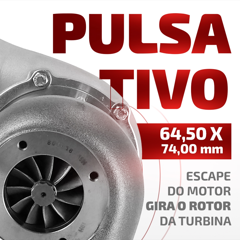Turbina RB6003-3 Performance Carcaça Quente 0.94 E Fria 0.70
